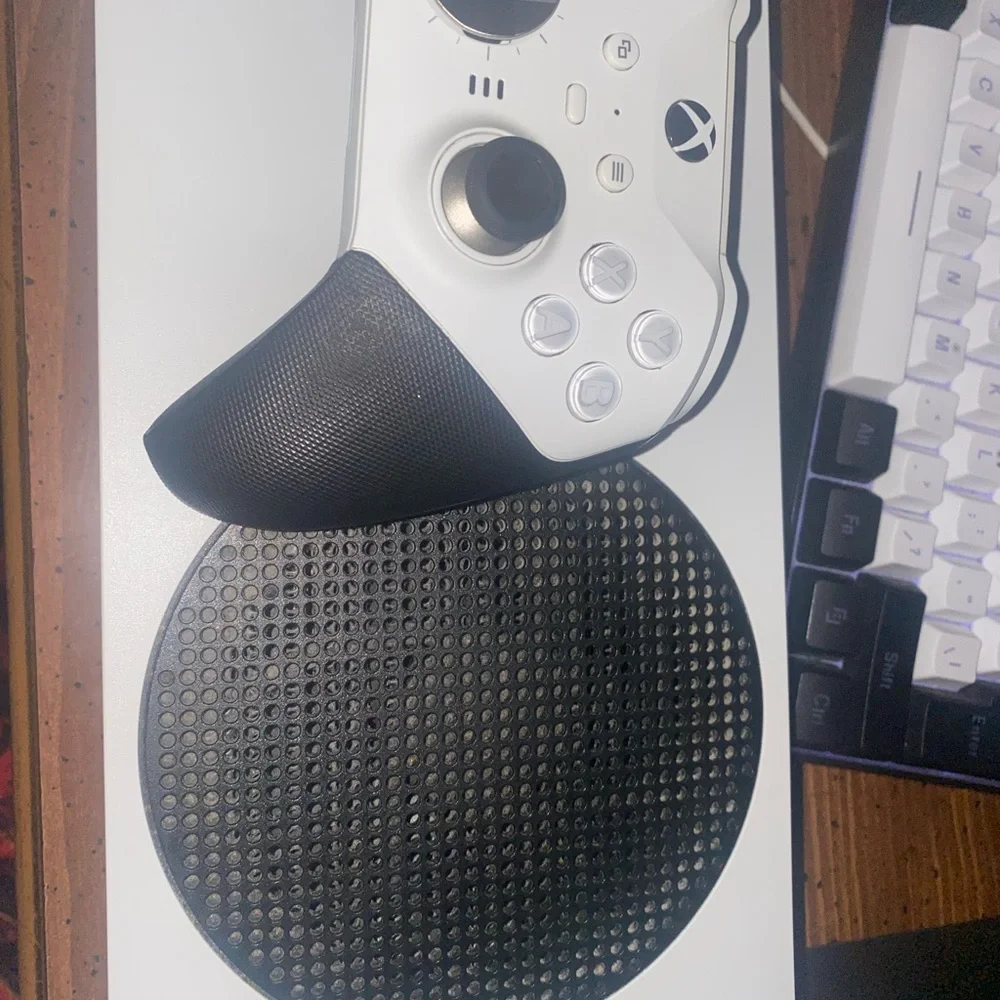 Xbox White and Black Console